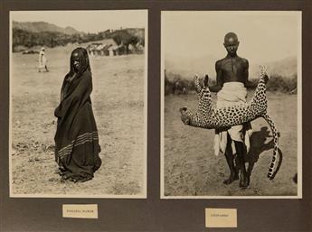 (ERITREA--AFRICA) An album with more than 260 extraordinary photographs of Italian Eritrea titled Fondazione dellImpero Anno IX Maggio